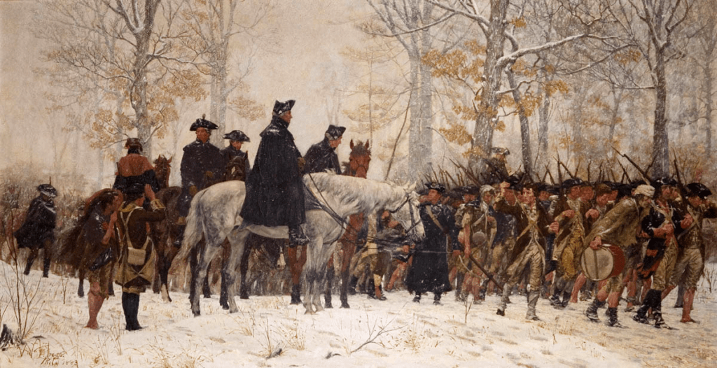 The_March_to_Valley_Forge_William_Trego